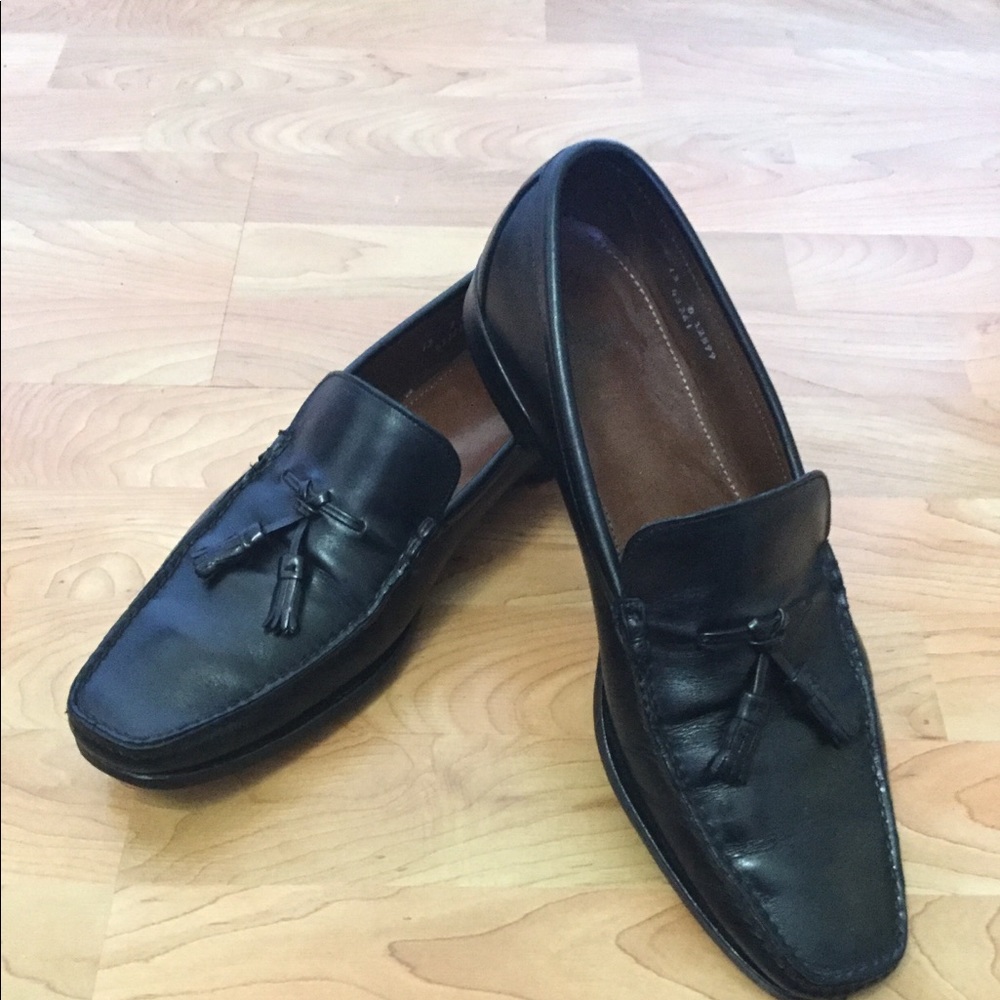 ALLEN EDMONDS GRAYSON BLACK DRESS SHOES LOAFERS
